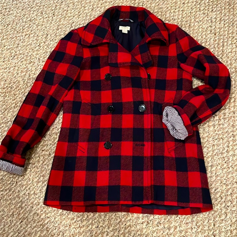 JCrew Double Breasted Wool Coat